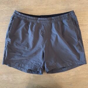 Lululemon Bowline Short 5"-Graphite Gray-Rip Stop Fabric-Stretch-Men's Size XXL